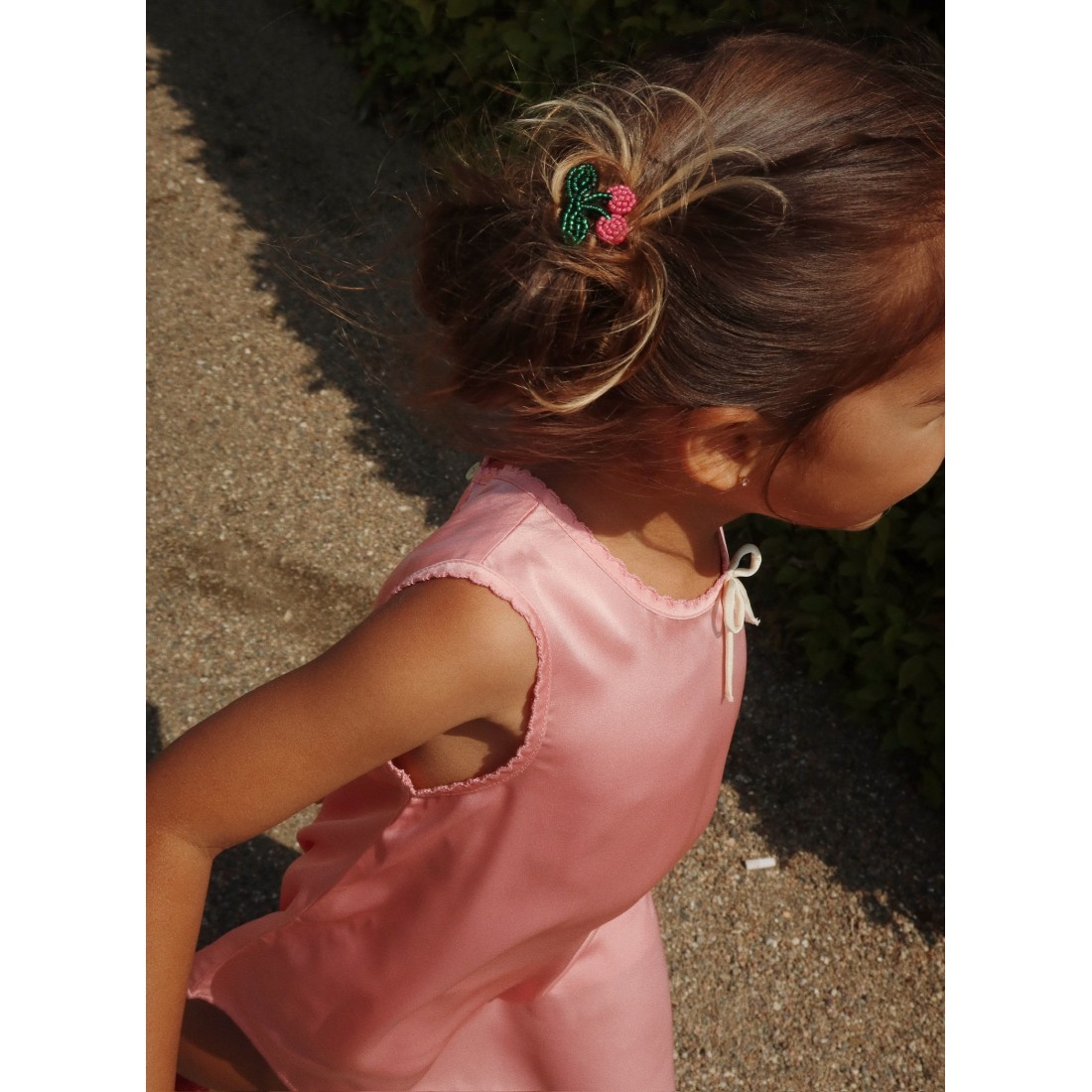 2 Pack Pearly Hair Clips Cherry