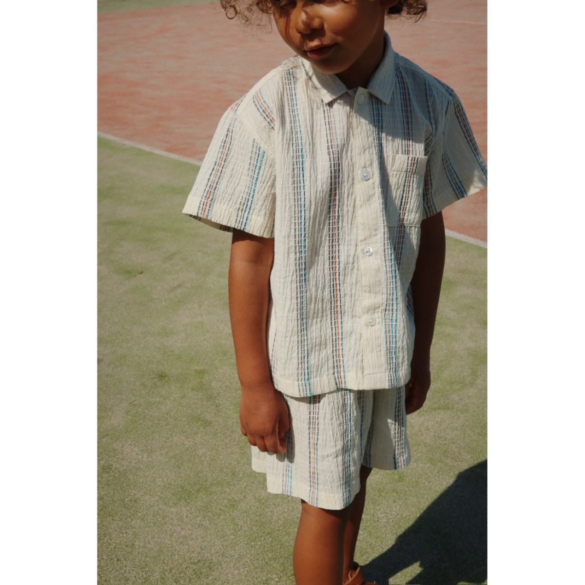 Vincent Shirt & Shorts | Antique White