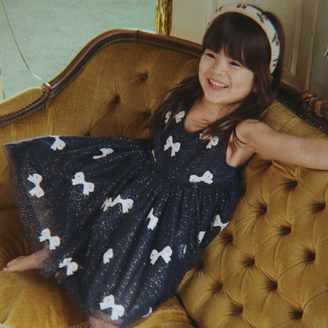 Yvonne Dress Bowie Night Sky Sequin