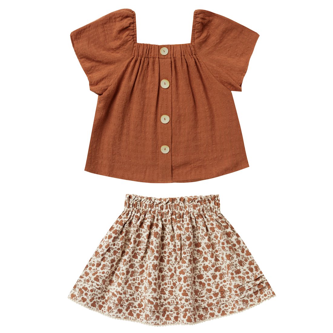 Terracotta Leah Top & Garden Mae Skirt
