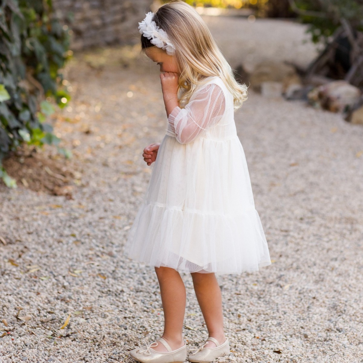 Coralie Dress Ivory