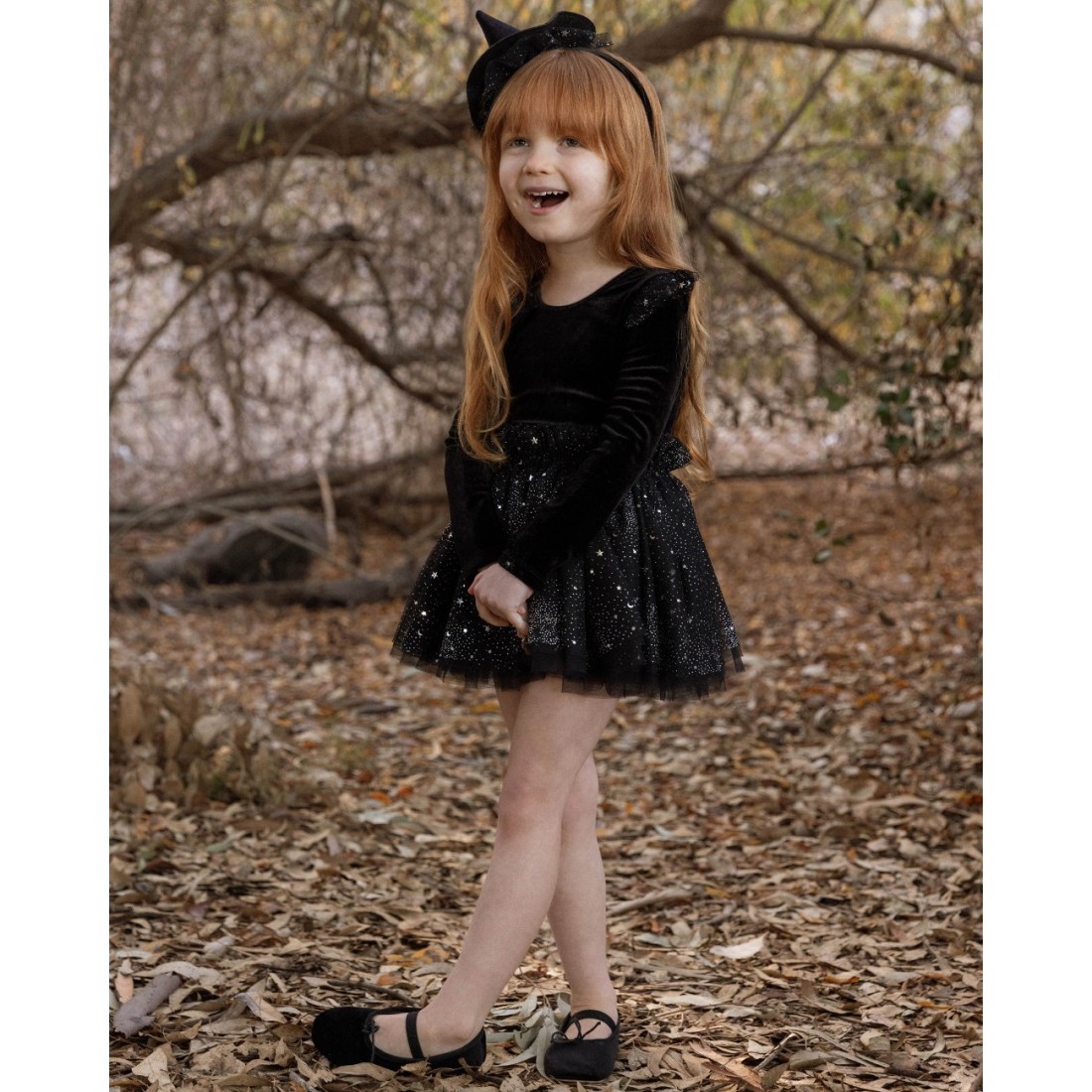 Witch Hat Headband Black