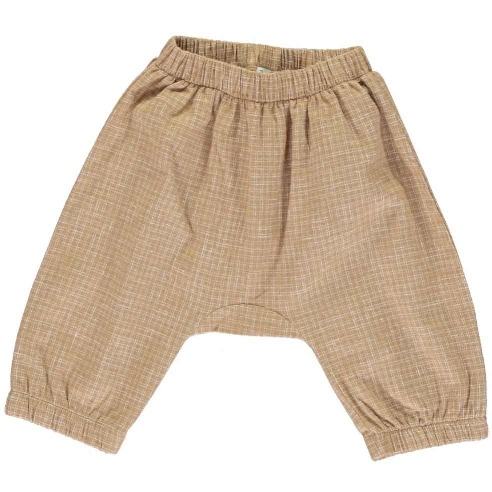 Natural Check Oliver Baby Shirt & Terra Check Oliver Pants