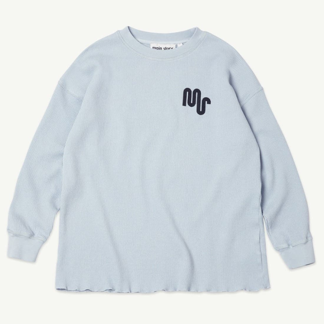 Waffle Tee | Grey Dawn Waffle Jersey