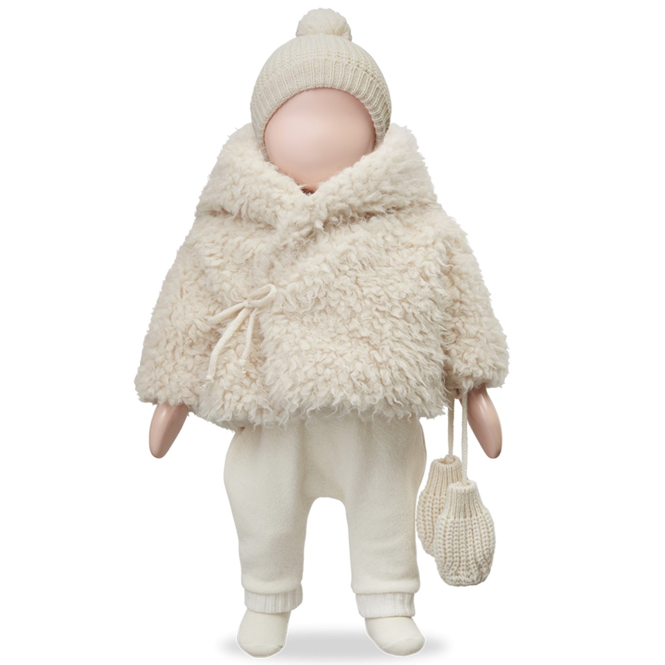 Buba Extra Soft Furry Jacket | Ecru