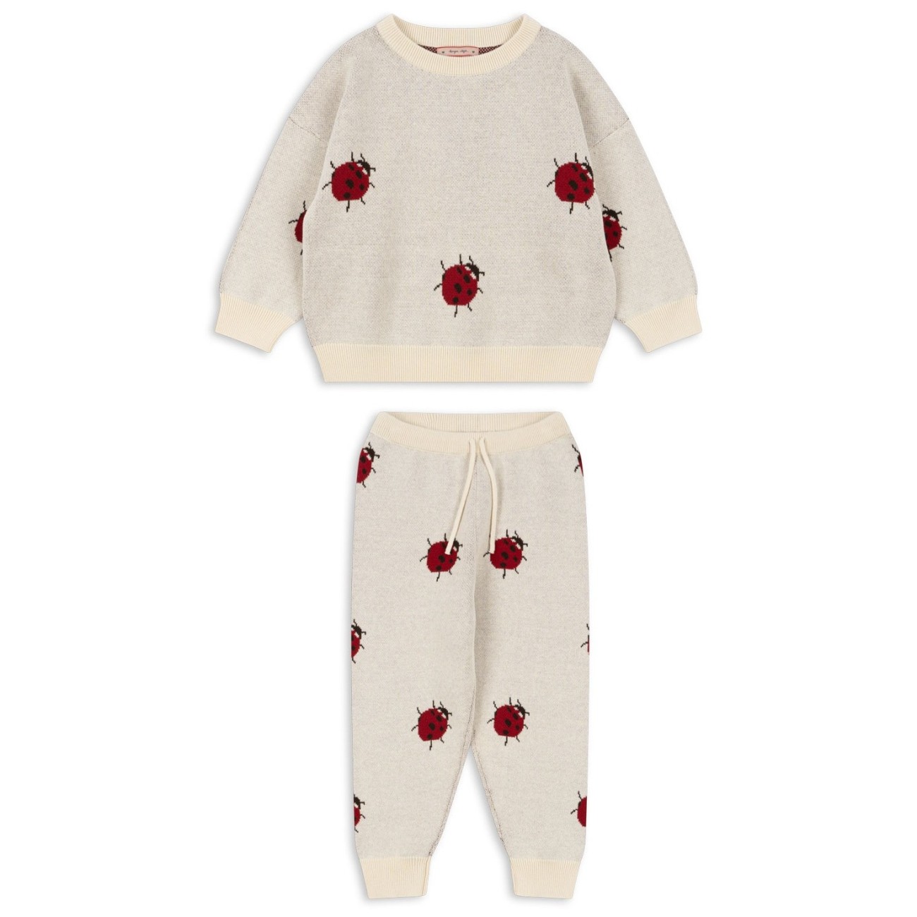 Lapis Knit Blouse & Lapis Knit Pants | Lady Bug