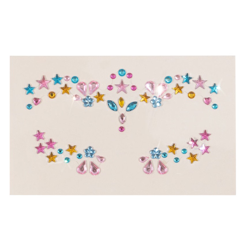 Face Jewels | Peonia Pink