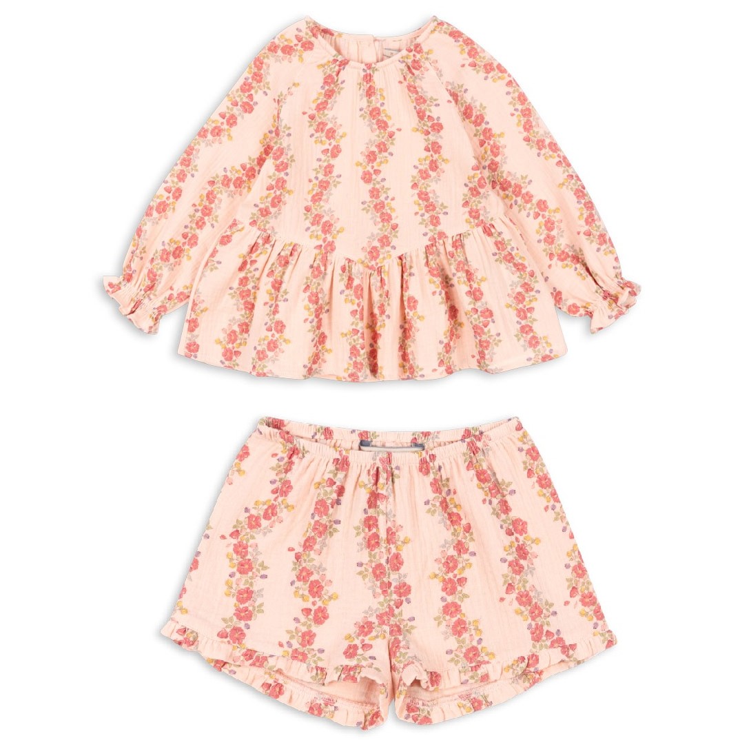 Coco Blouse & Coco Shorts | Floria Pink