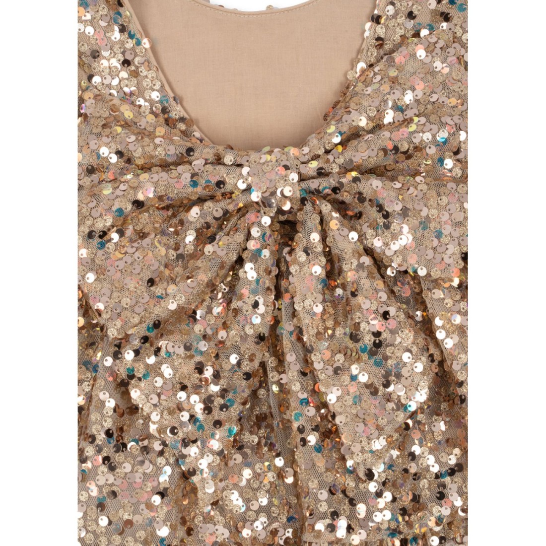 Lila Sequins Bow Dress