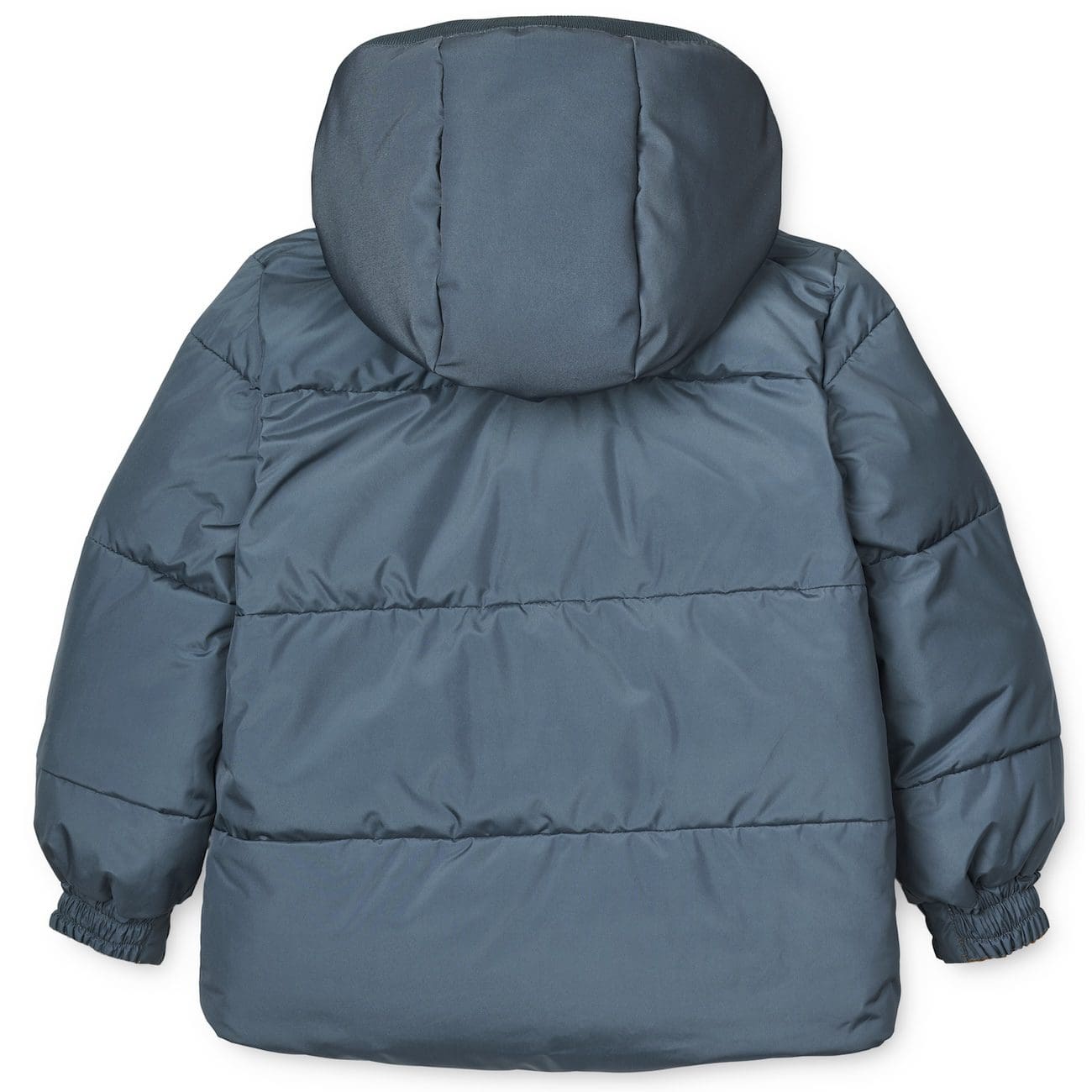 REVERSIBLE Paloma Puffer Jacket | Whale Blue Multi Mix