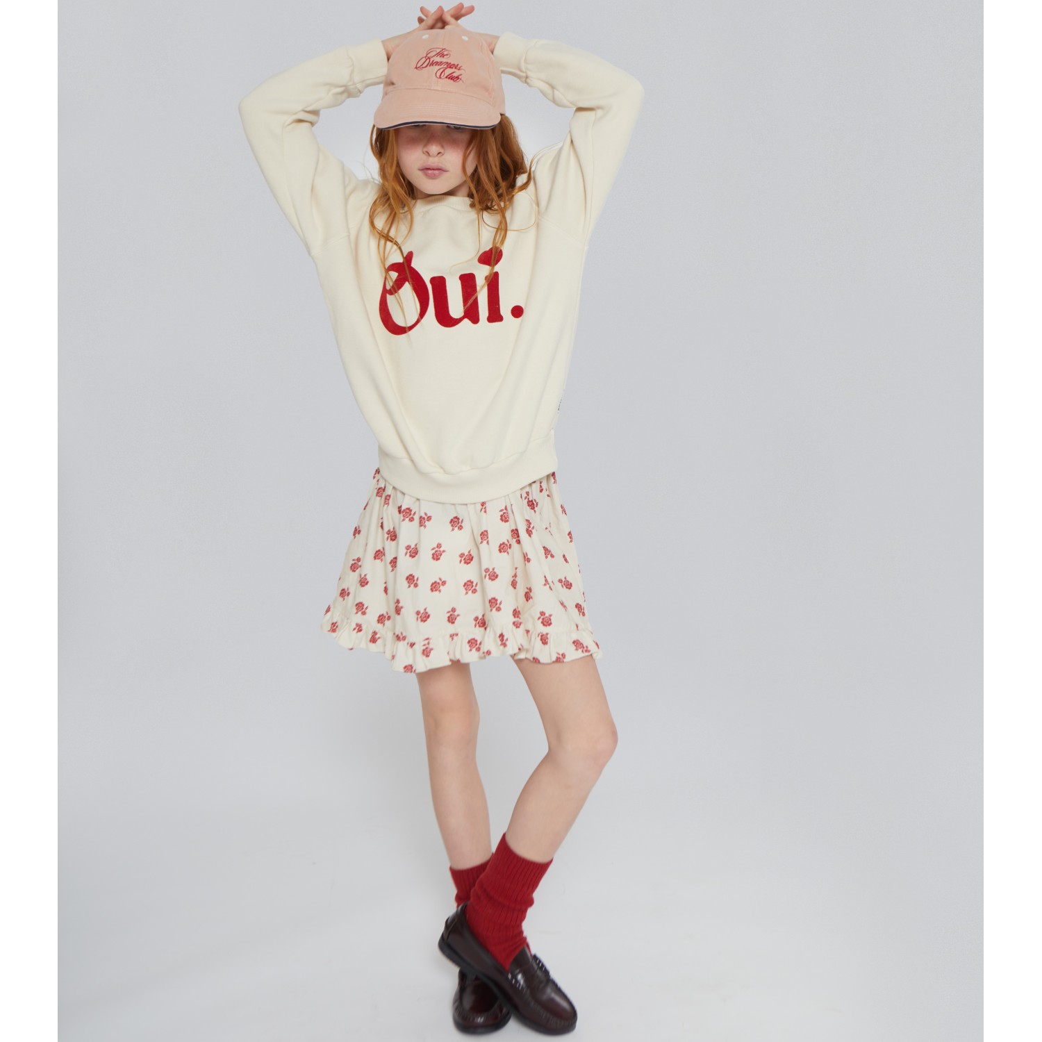 Oui Felpa Sweatshirt Ecru