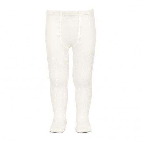 Openwork Tights | Beige
