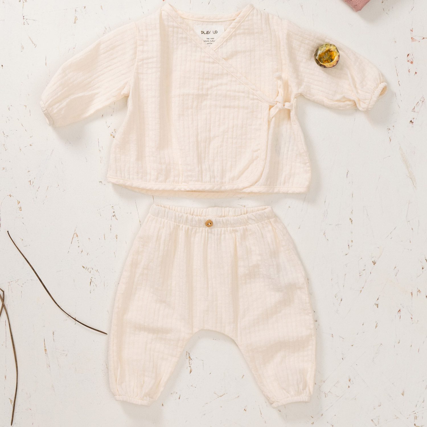 Cross Over Top & Pants Set