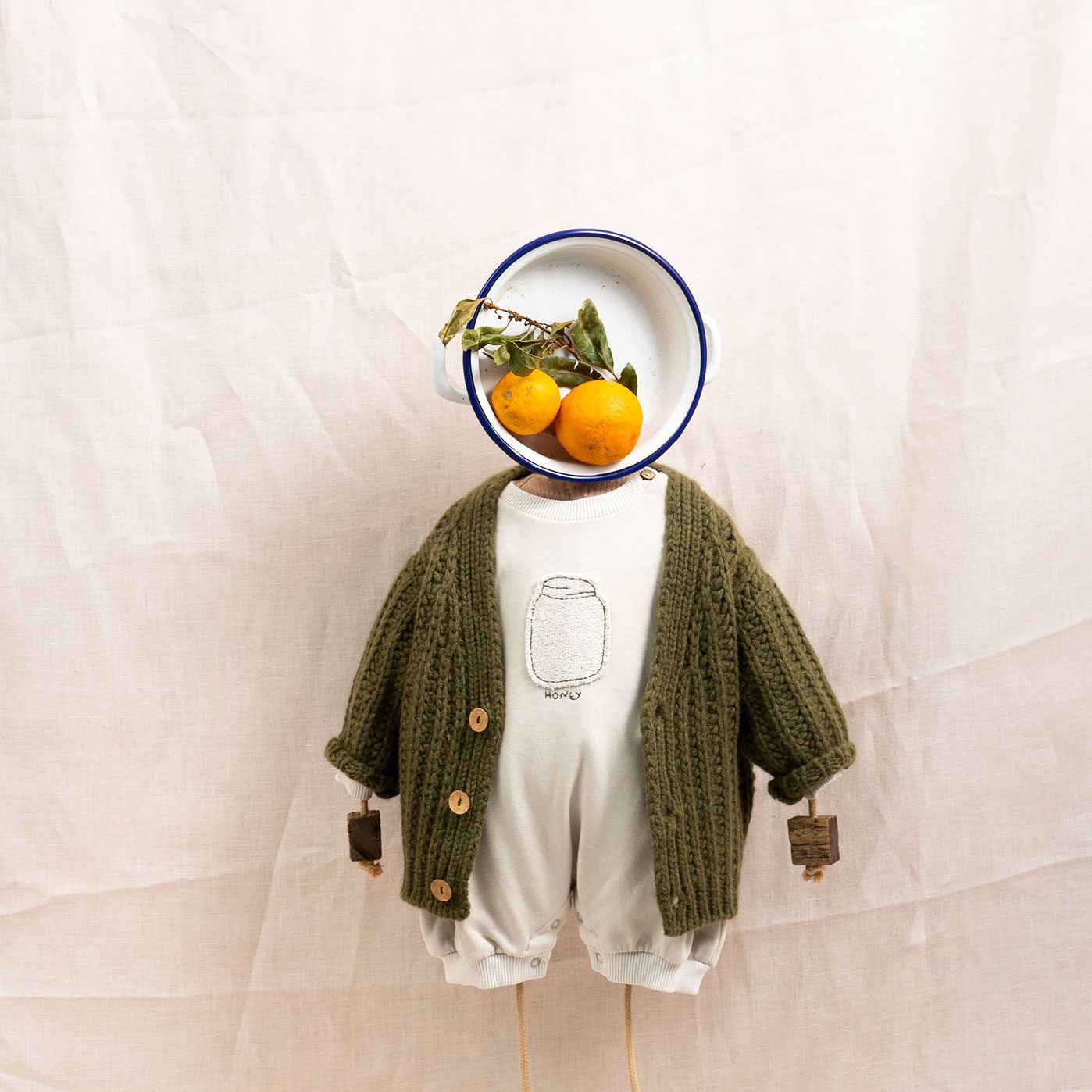 Knitted Sweater | Pea