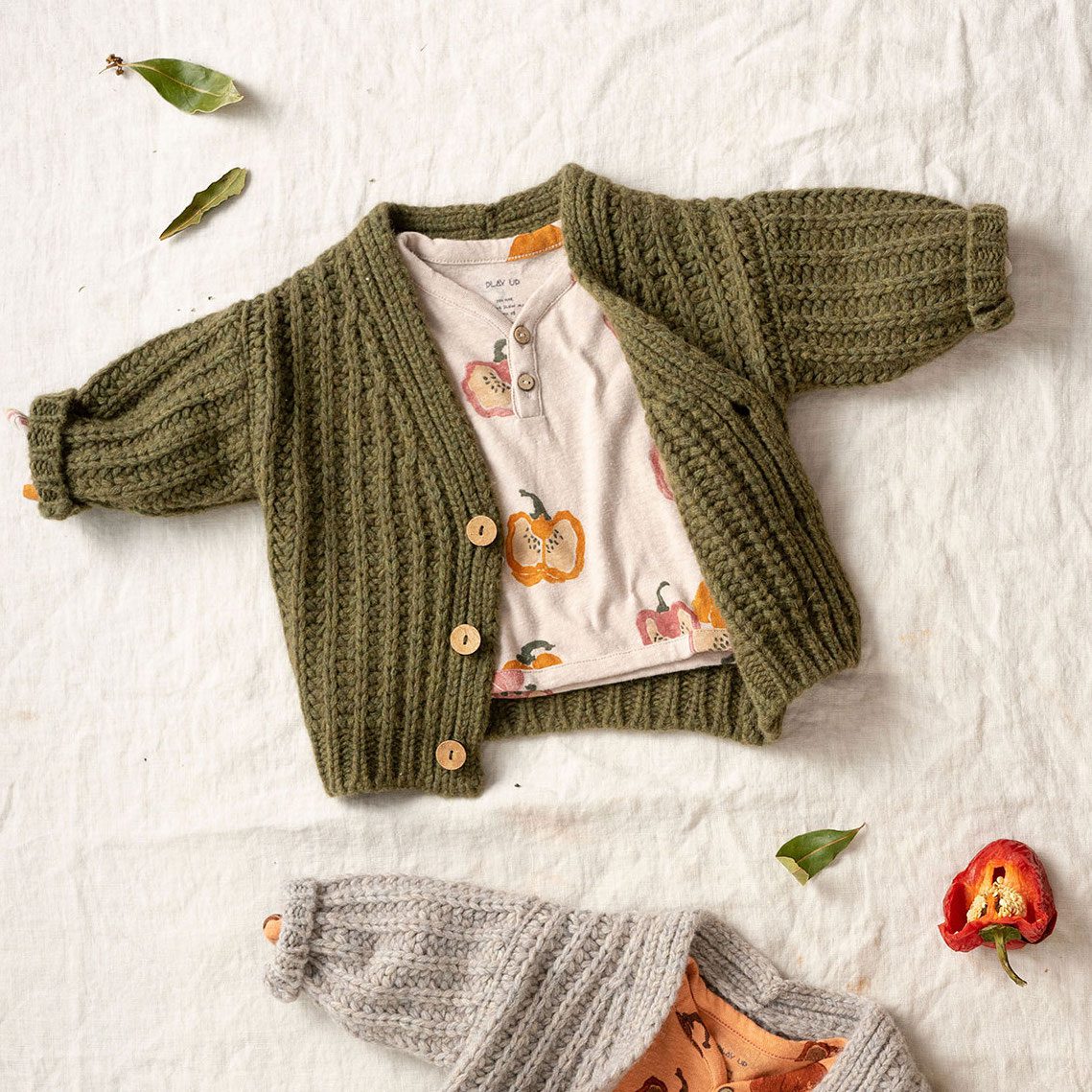 Knitted Sweater | Pea