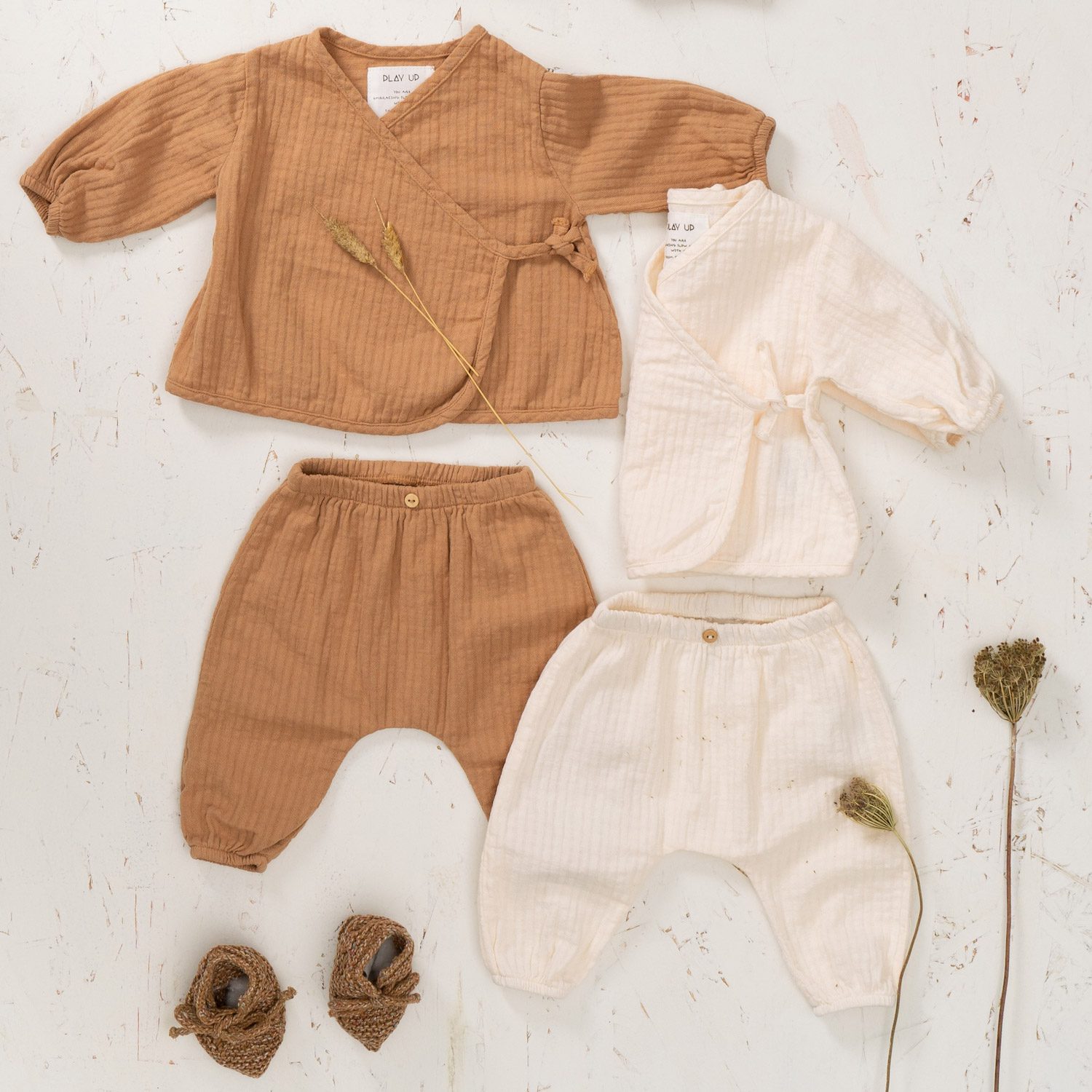 Cross Over Top & Pants Set