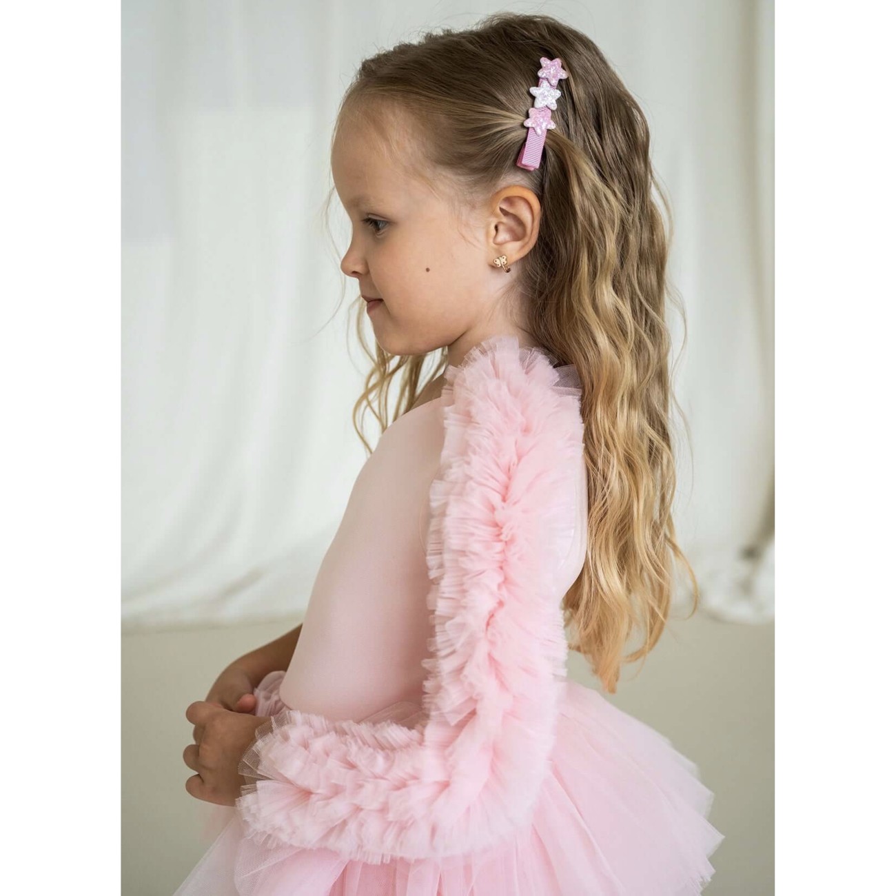 Bella Pink Rose Tutu Dress