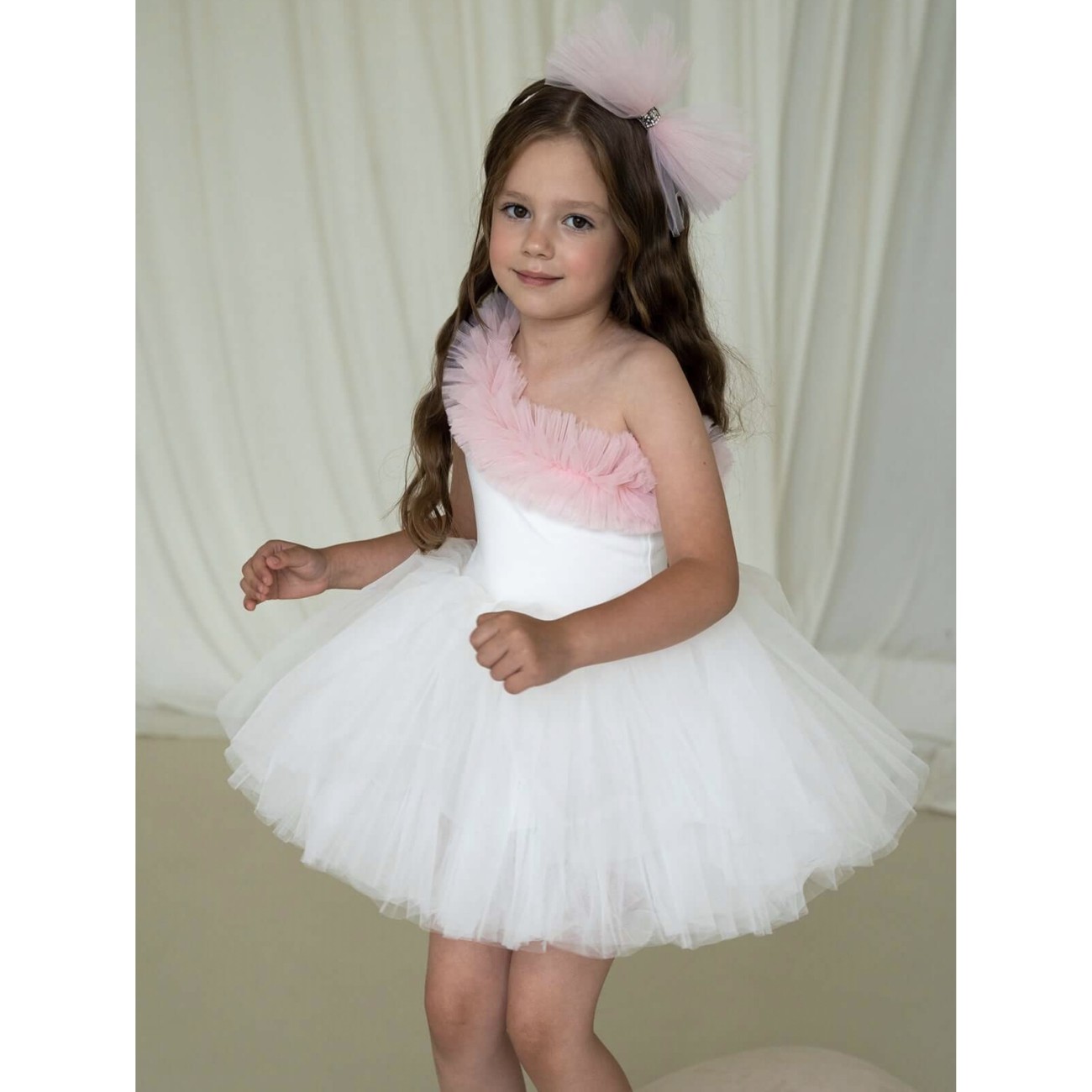 Fiona White Lily Tutu Dress