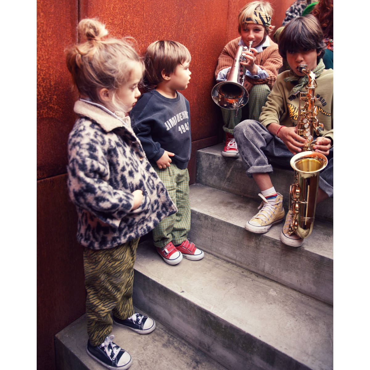 Jacket Ecru W/ Animal Print