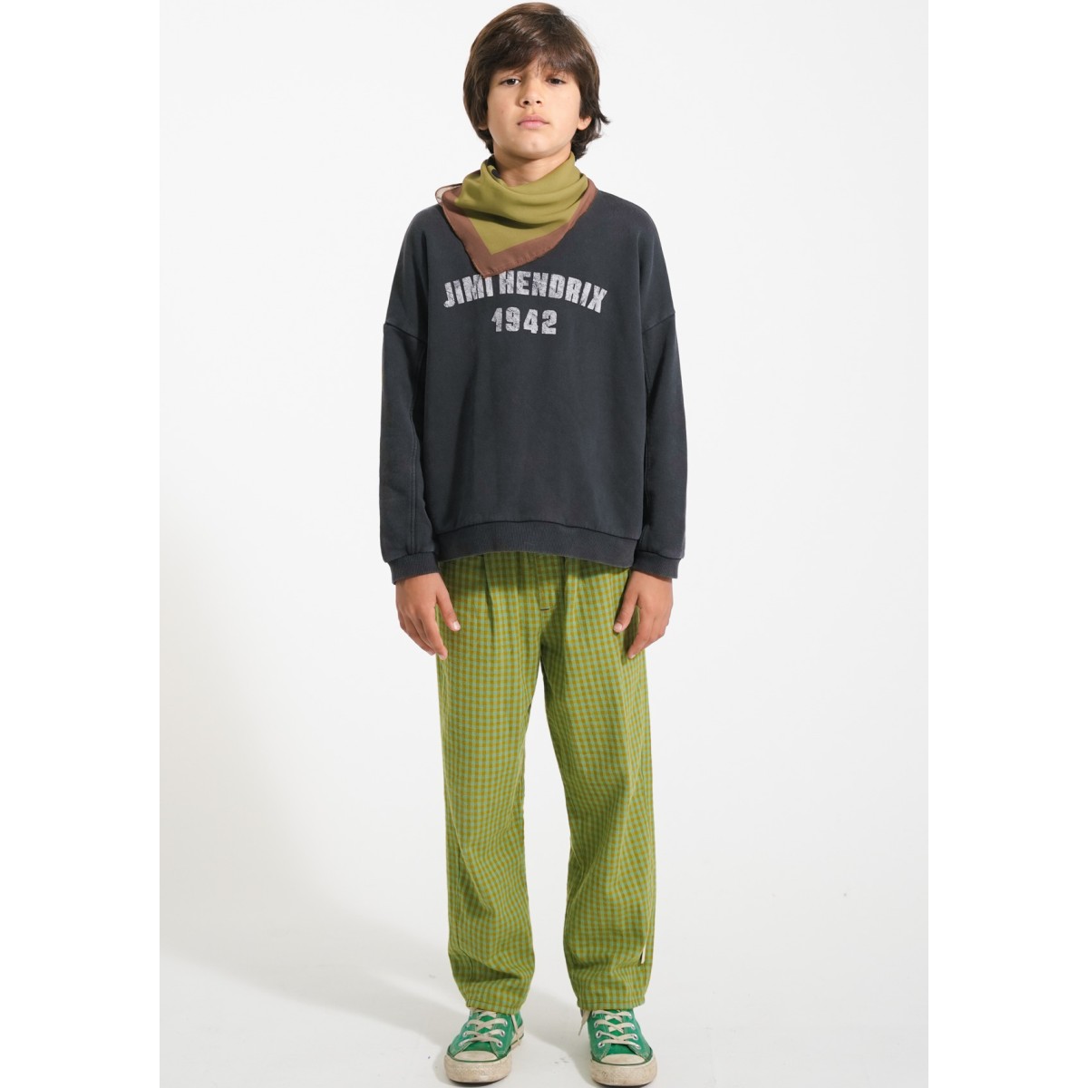 Sweatshir Faded Black W/ 