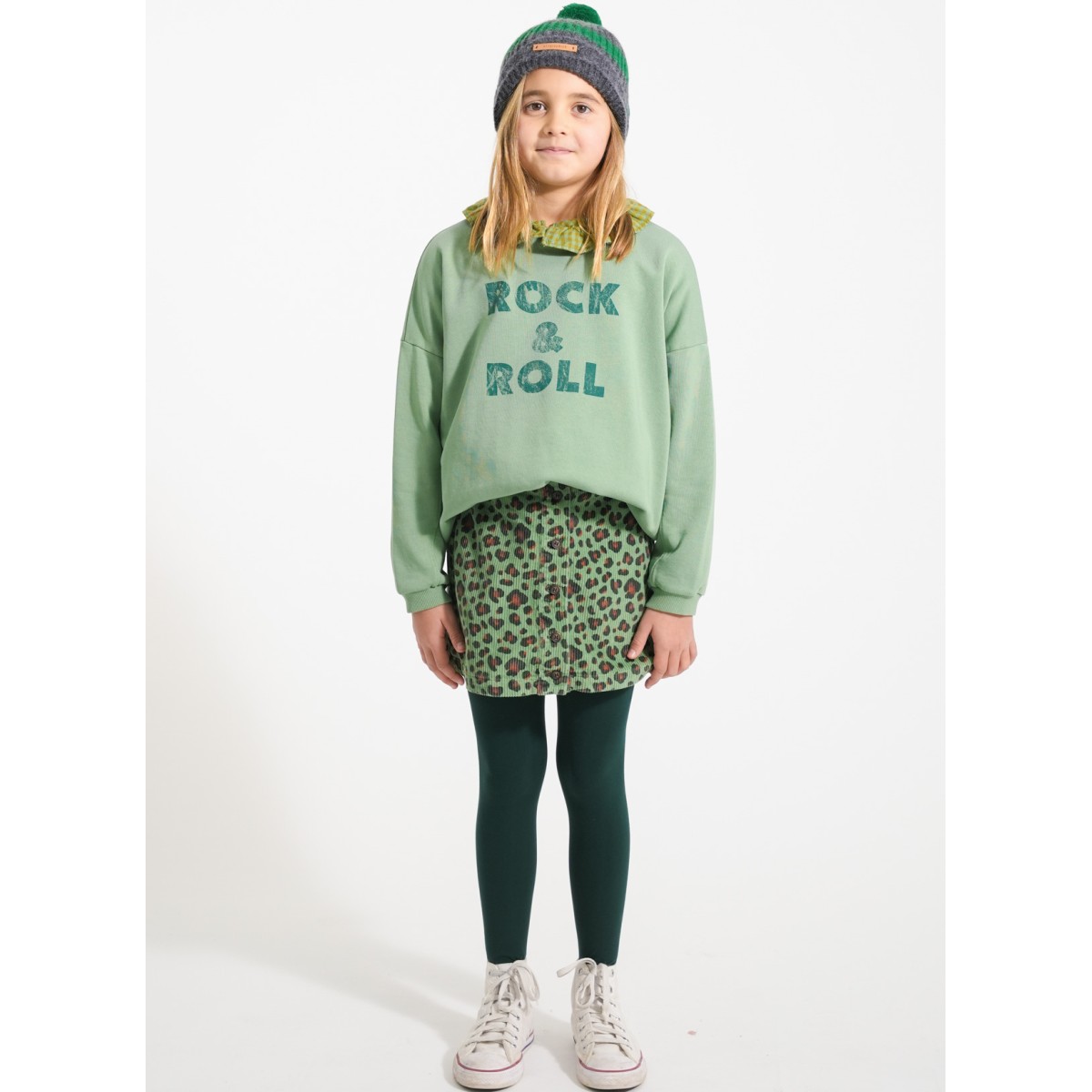 Sweatshirt Green W/ 
