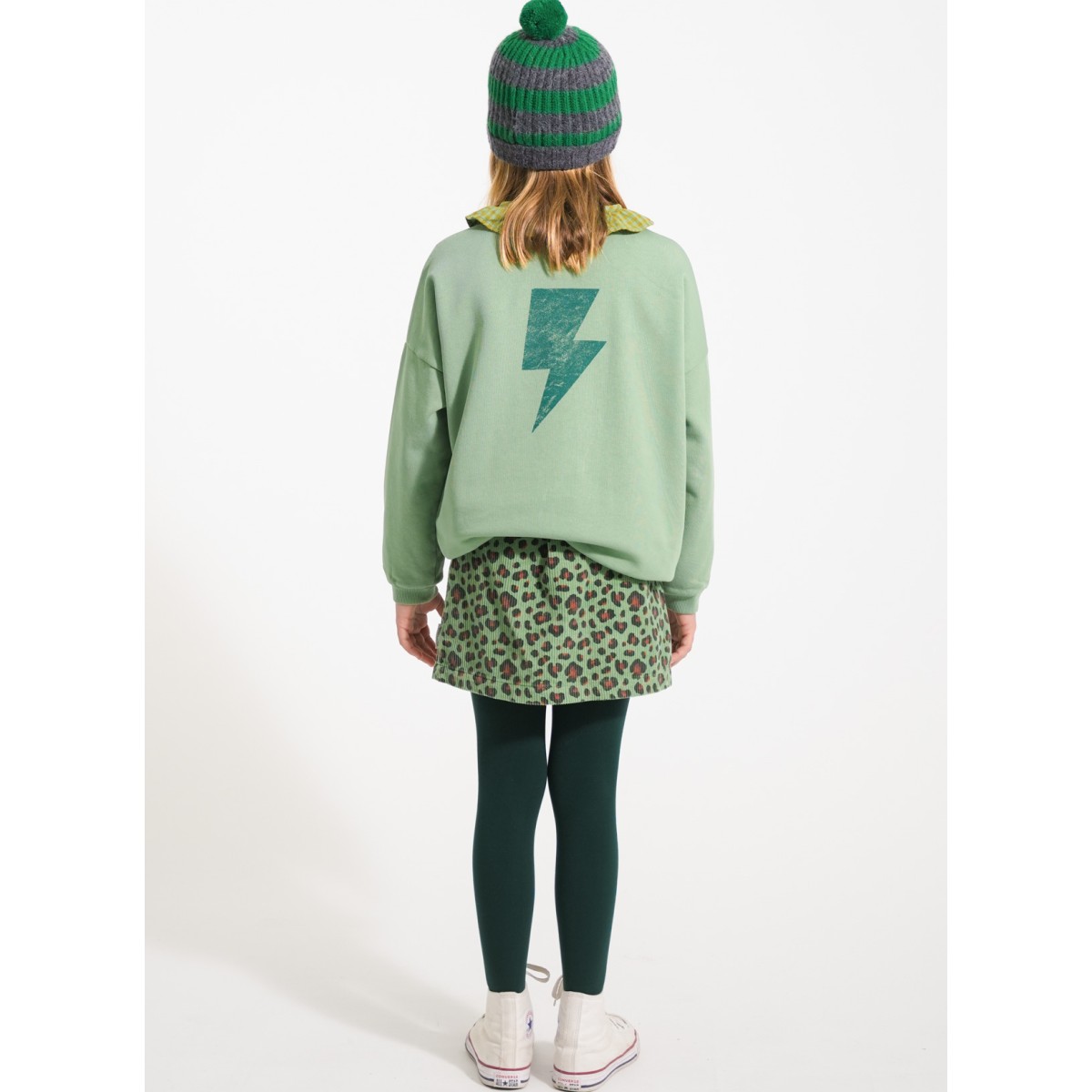 Sweatshirt Green W/ 