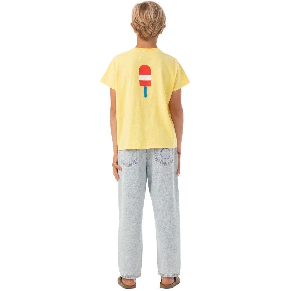 T-shirt | Yellow W/ Ice Cream Print