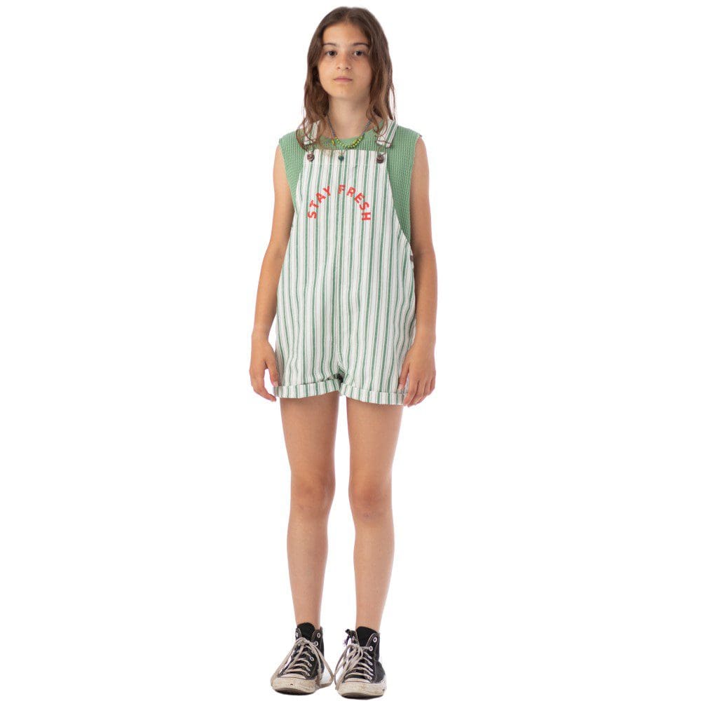 Sleeveless Top | Green W/ 