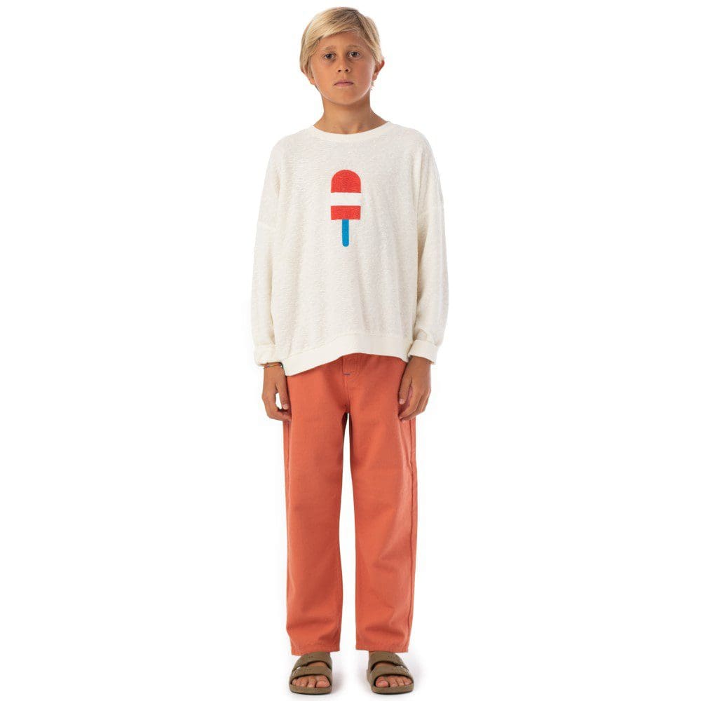 Sweatshirt | Ecru W/ Ice Cream Print