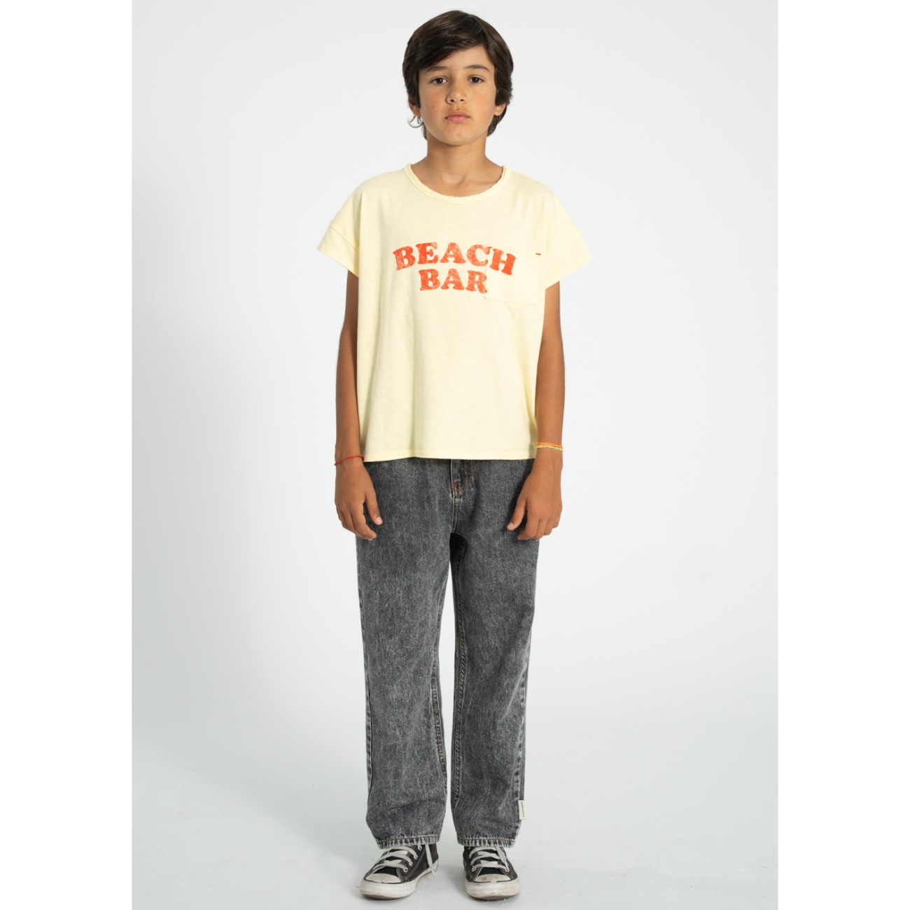 Tshirt Light Yellow W/ 