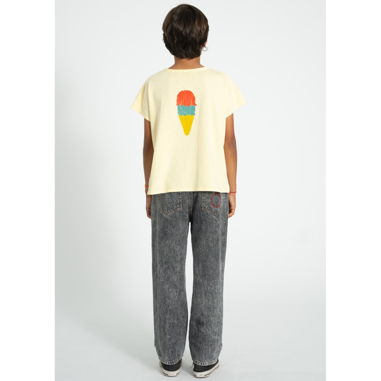 Tshirt Light Yellow W/ 