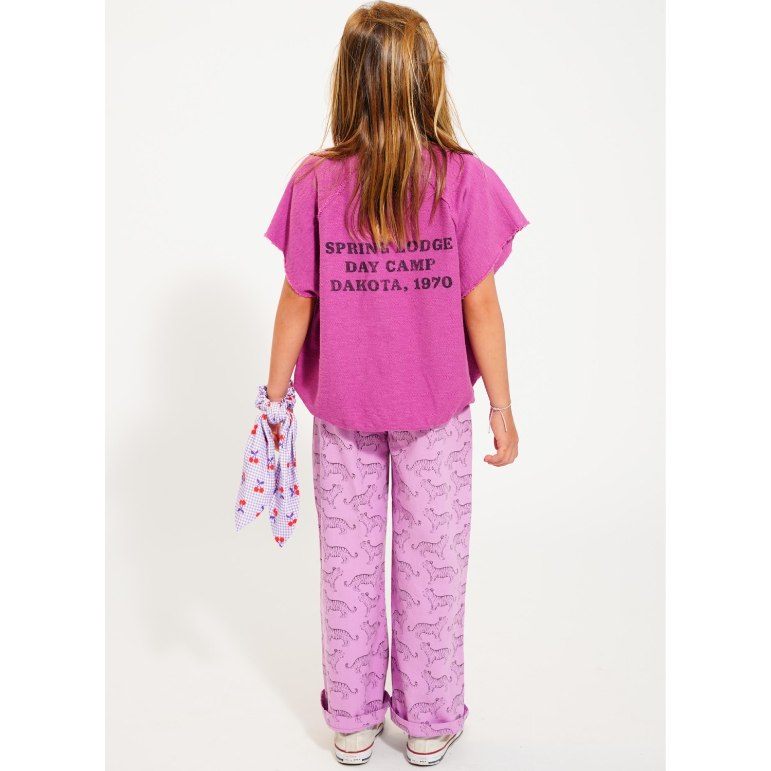 Sleeveless Sweatshirt | Fuchsia W/ 