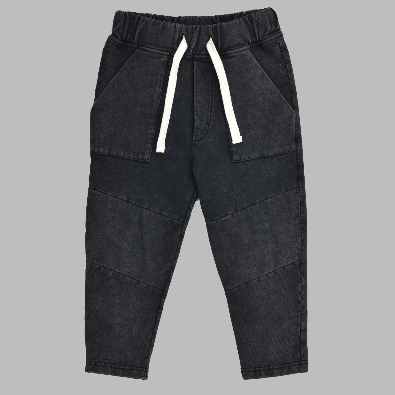 Vintage Black Pocket Pants