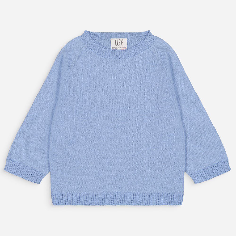Thin Merino Sweater | Blue