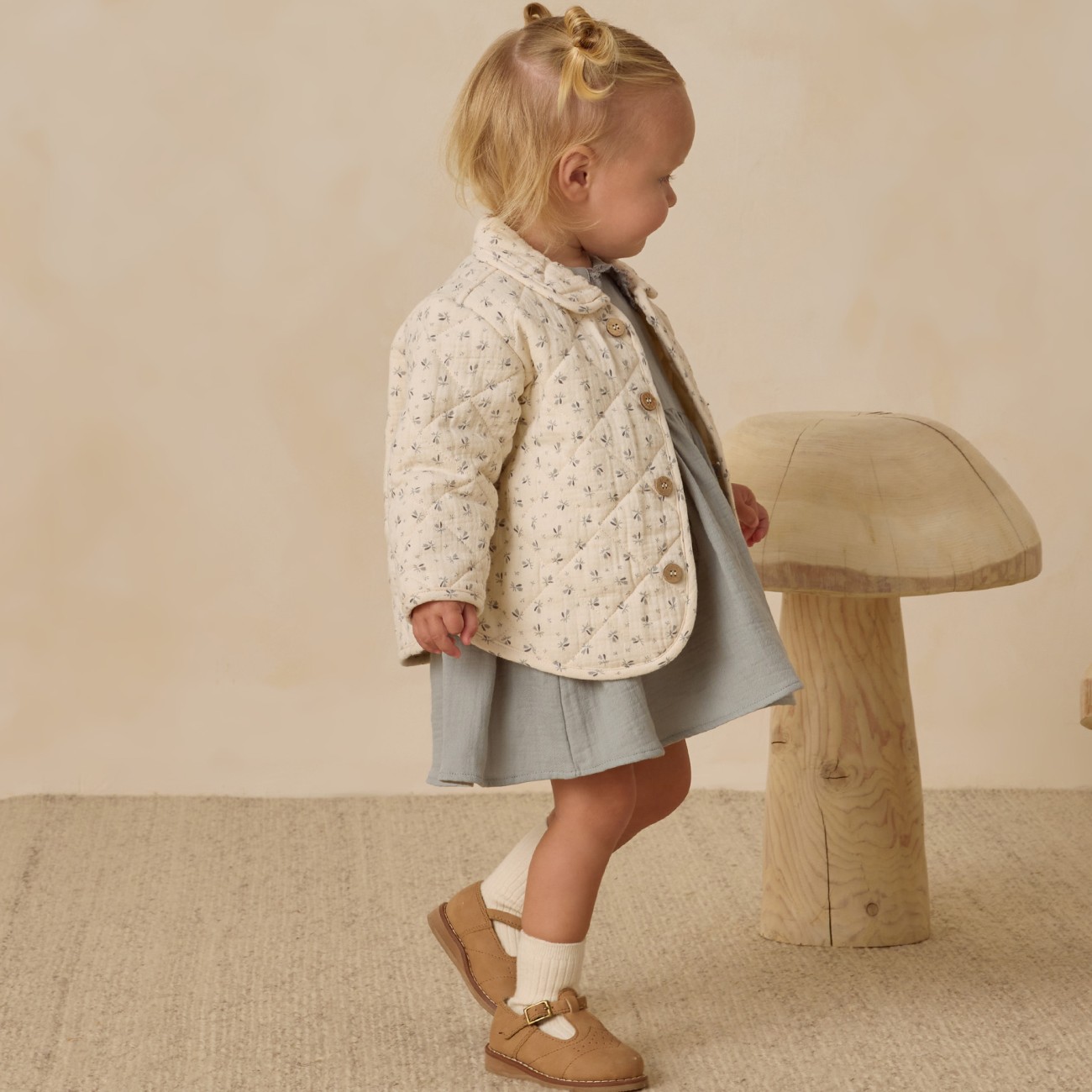 Quilted Jacket Bluebell