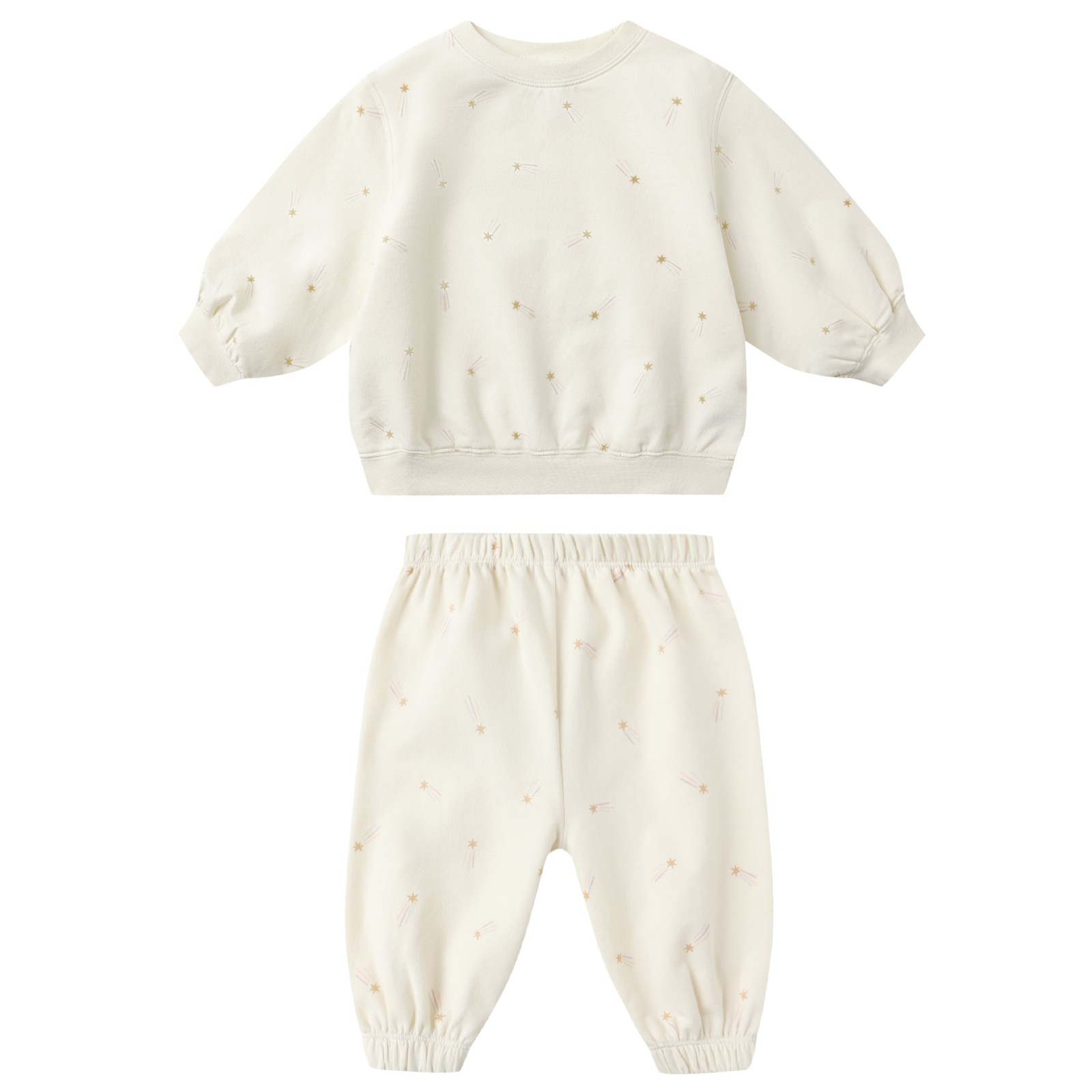 Oversized Crew Sweatshirt & Sweatpant Shooting Stars