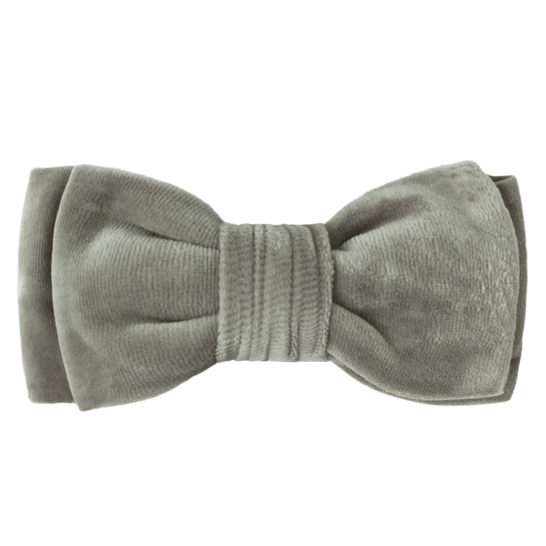 Velour Bow Headband Forest