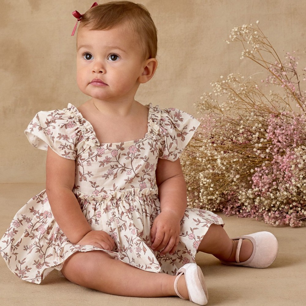 Margot Romper Rose Meadow