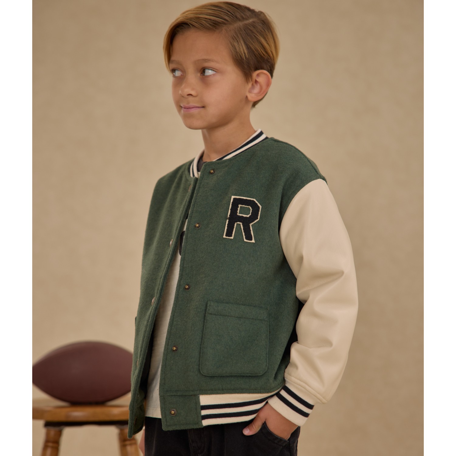 Varsity Jacket Green