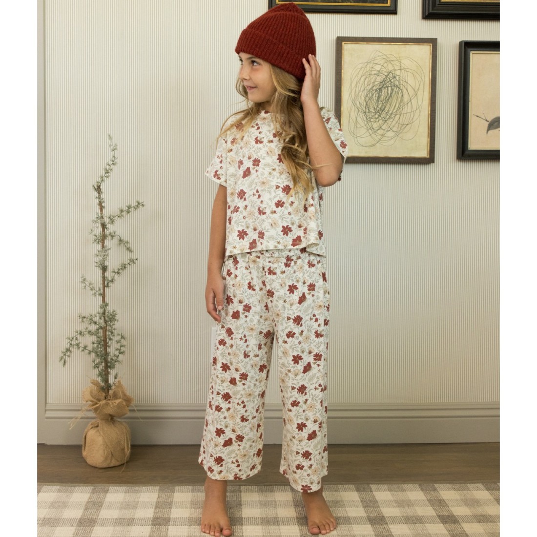 Ruthie Set Holiday Floral