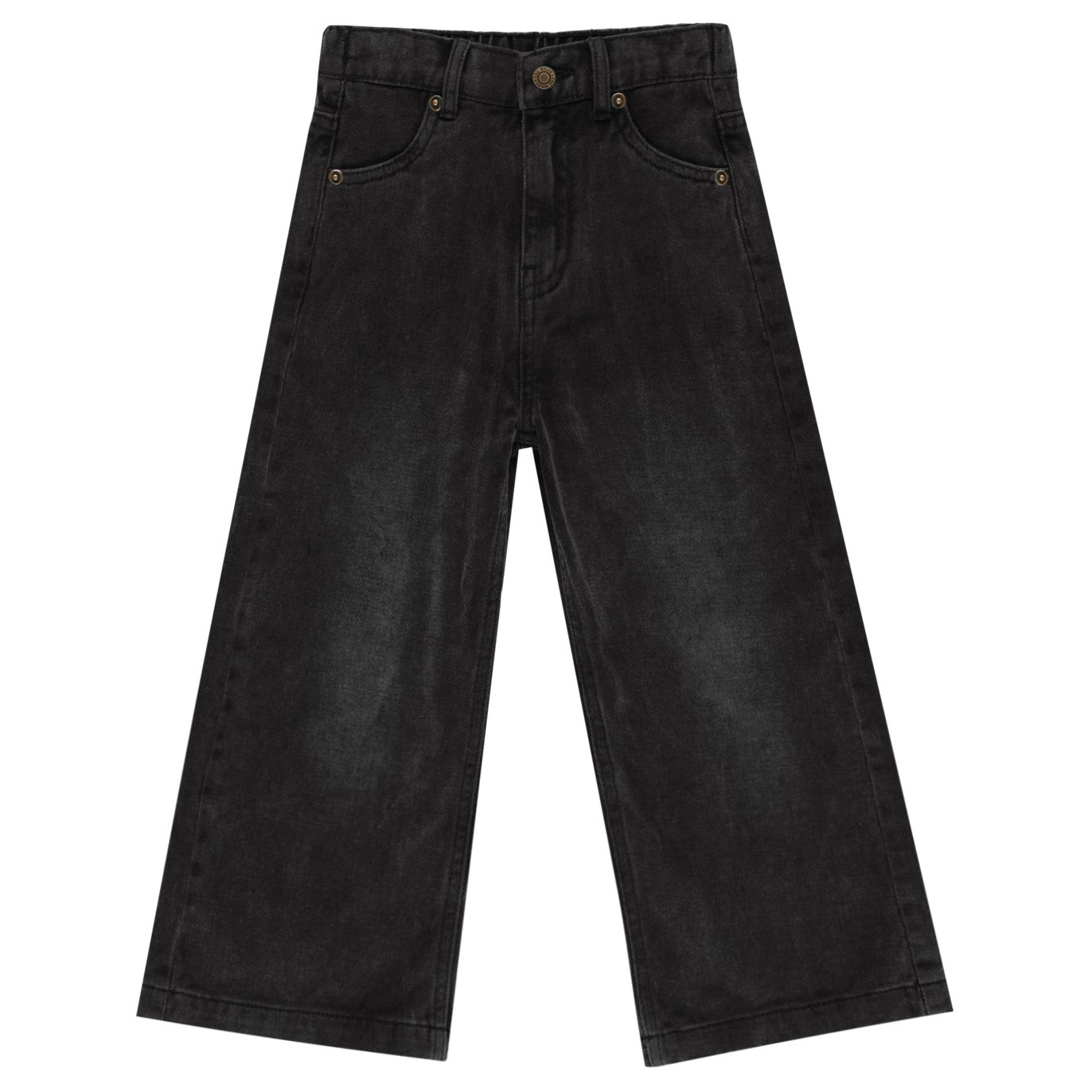 Straight Leg Pant Washed Black