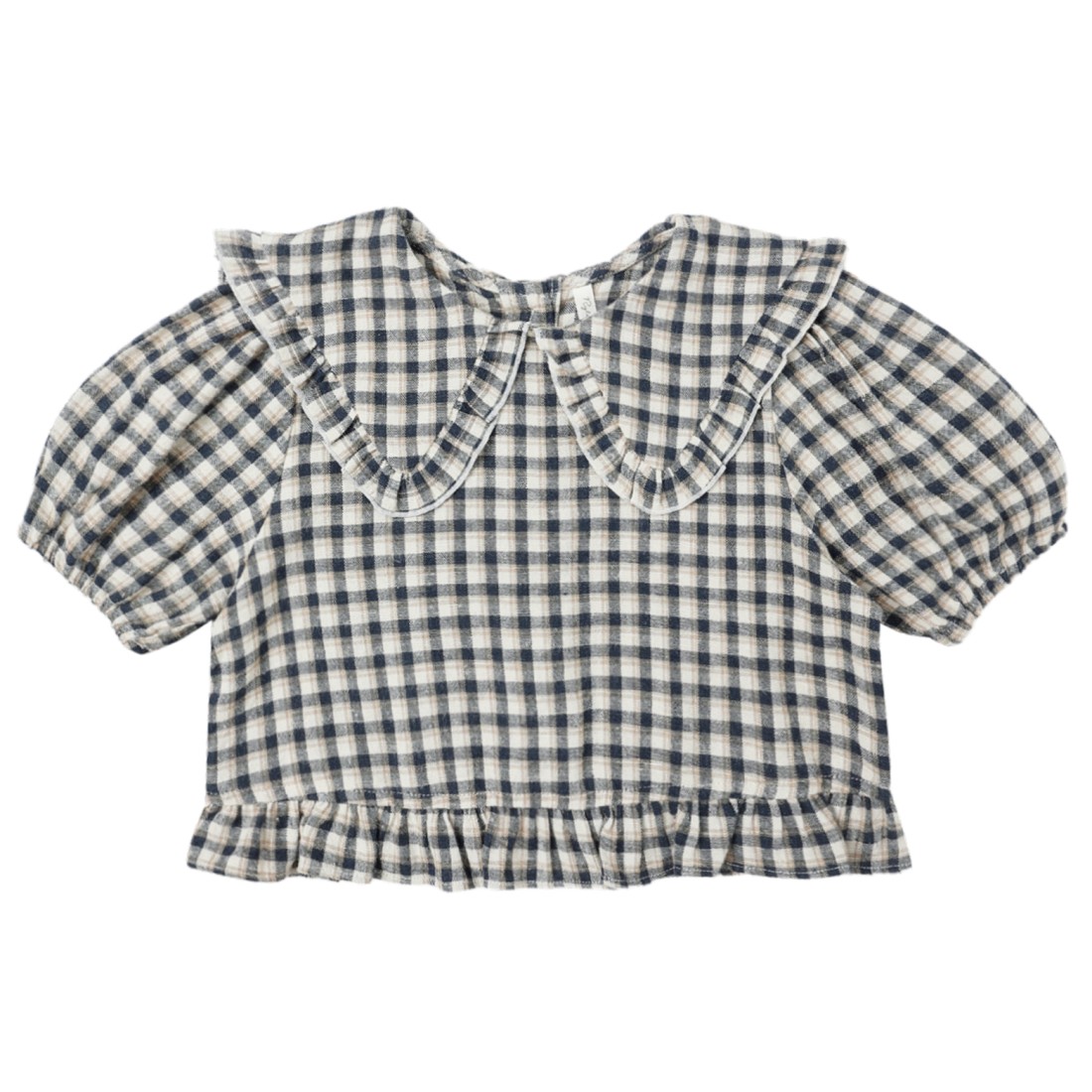 Prairie Blouse Navy Check