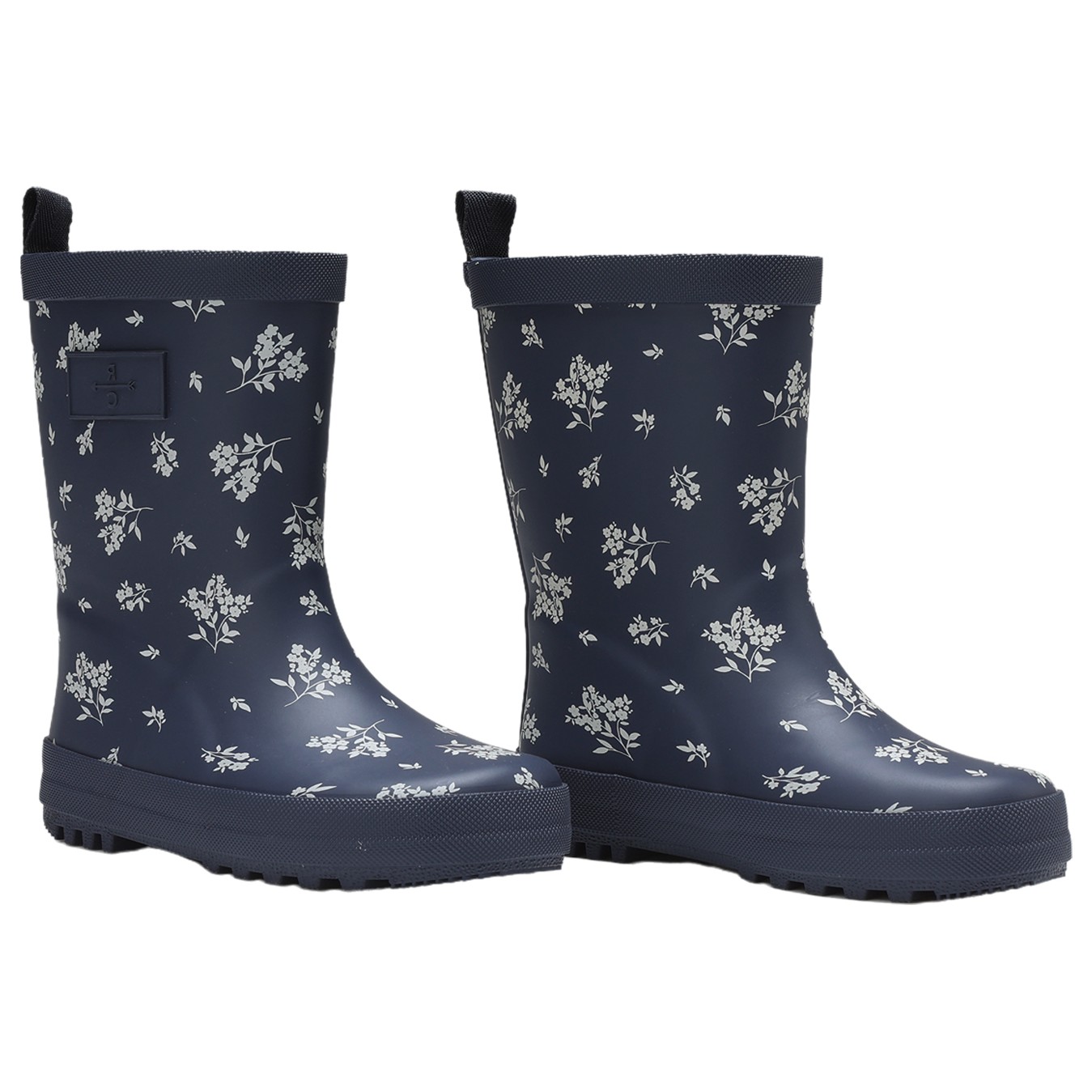 Rainboot Floral Blue