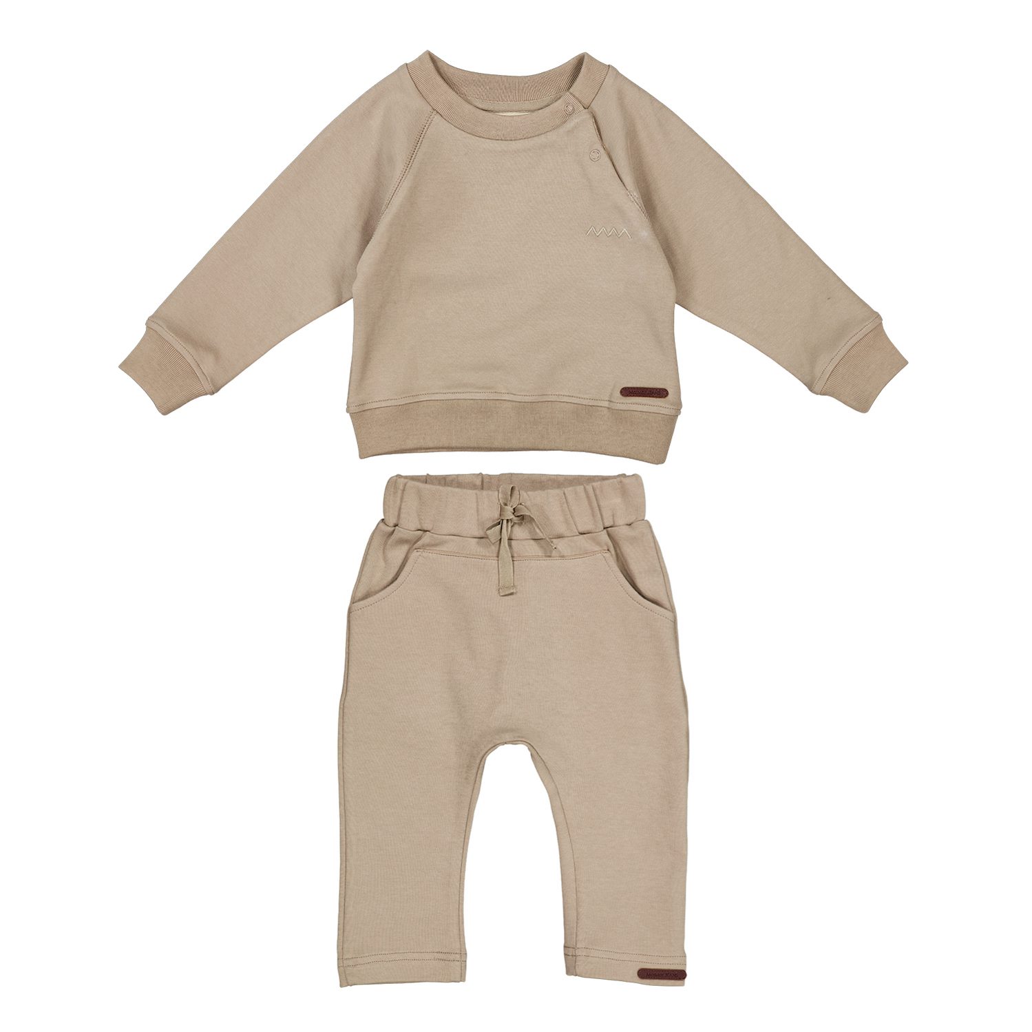 Thadeus B Blouse & Powell B Pants | Warm Stone