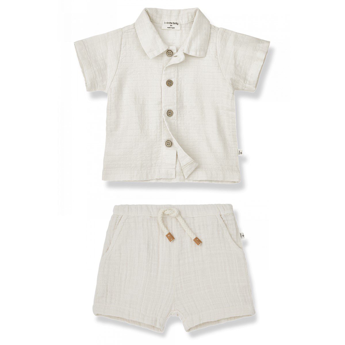 David Shirt & Angel Shorts | Bone