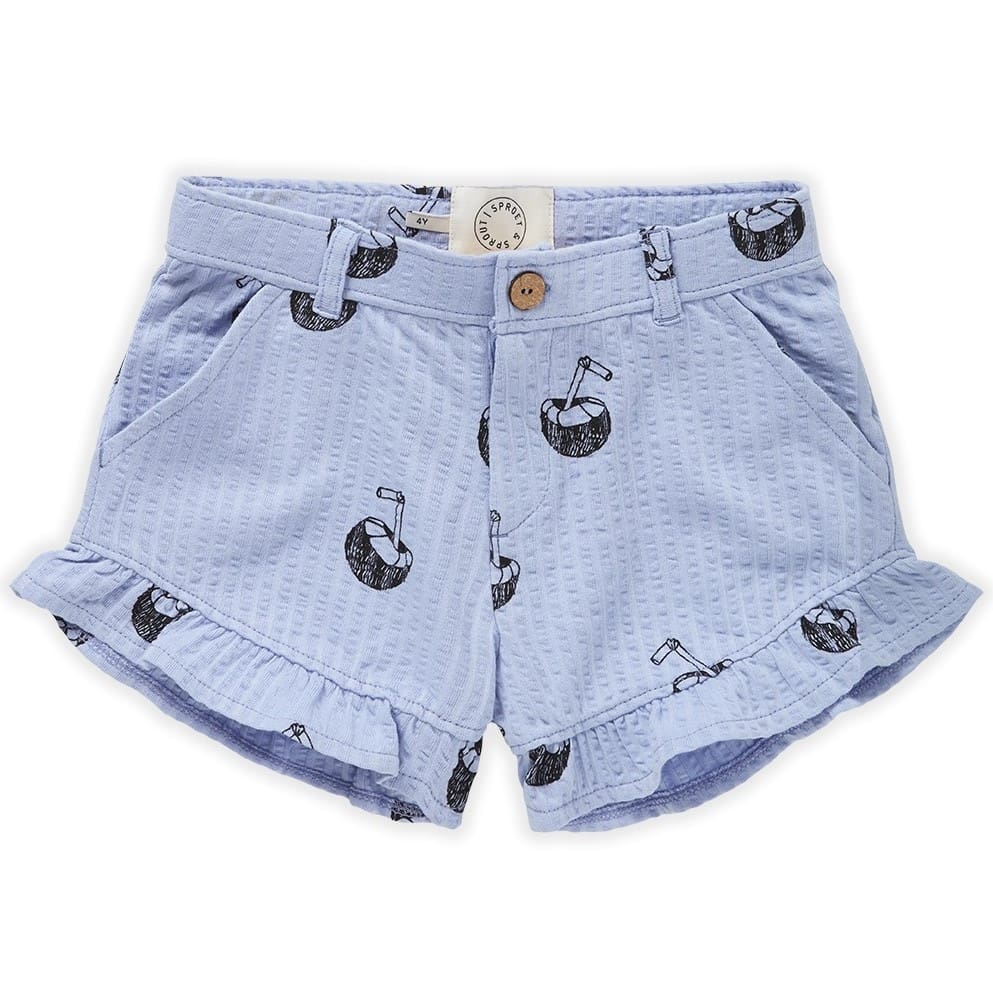 Ruffle Short Coconut