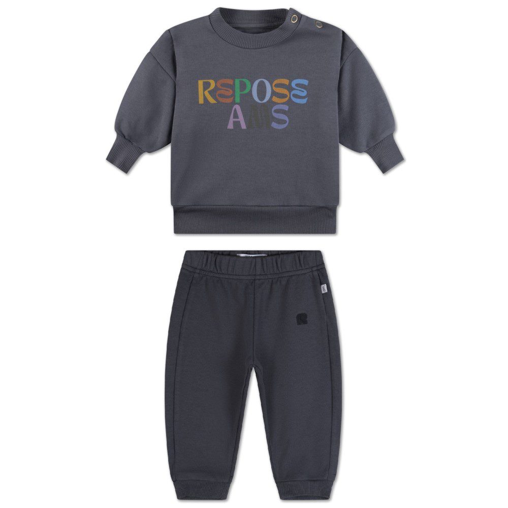 Crewneck Sweater & Sweatpants | Iron Grey