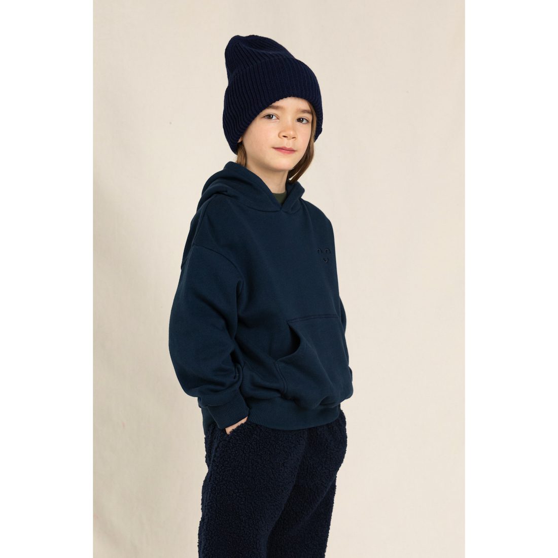 Horst Navy Hooded Sweatshirt