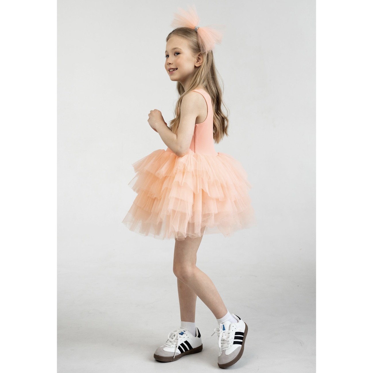 Jolie Salmon Sunset Tutu Dress
