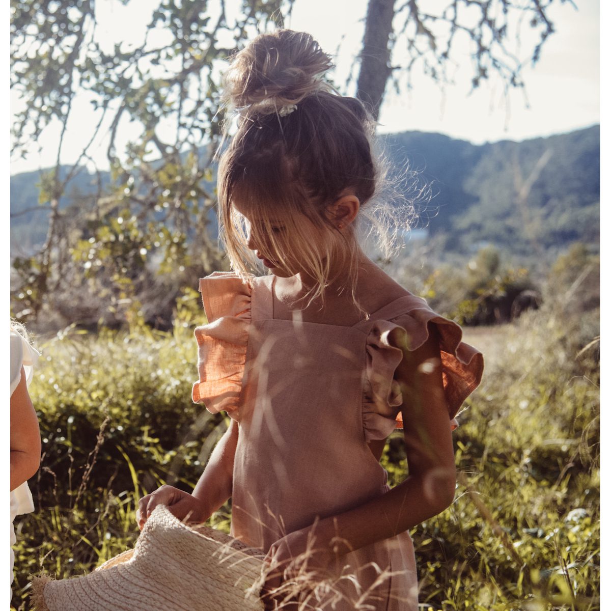 Florence Dungarees | Peach